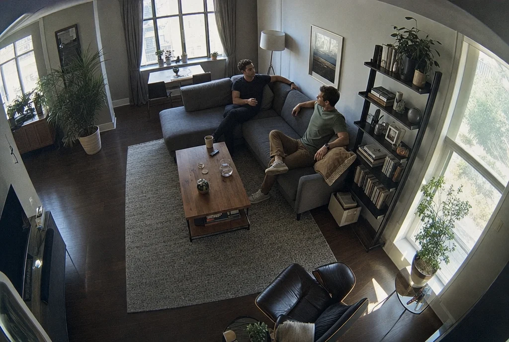 What an in-home camera would capture
